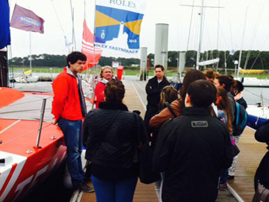 Rencontre entre le lycée Jules Verne et le Team Jolokia