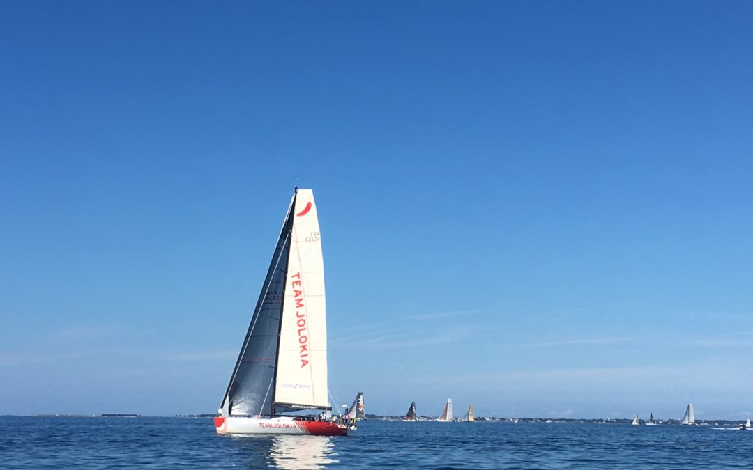 Tour de Belle-Île : Une 3ème place en temps réel